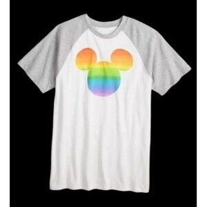 Disney's Mickey Mouse Men's Pride Graphic T-Shirt L brand new!